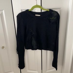 LF Cropped Sweater